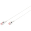 Digitus DK-1624-100S RJ45 sieťové káble, prepojovacie káble CAT 6 U/FTP 10.00 m sivá tienený, bez halogénov, dvojžilový tienený 1 ks; DK-1624-100S