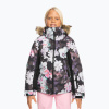 Detská snowboardová bunda ROXY Jet Ski Girl true black blurry flower