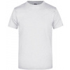 James&Nicholson Unisex tričko JN002 Ash (Heather) L