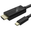Techly IADAP USBC-HDMI2TY USB grafický adaptér 3840 x 2160 px Černá