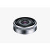 Sony E 16mm f/2.8 (APS-C, E-Mount), Strieborný