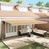 zahrada-XL Zatemniteľná markíza Viacfarebný 600 × 350 cm látka 3331739