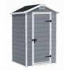 Záhradný domček Keter MANOR 4 x 3 šedý, s podlahou