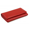 Arwel Červená dámska listová kožená peňaženka s poklopom 511-4233-31