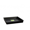 Garland Square Tray Black 100x100x12 cm, plastový podnos