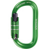 karabína CAMP Oval XL 2Lock + green