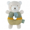 BABY FEHN Soft Ring Rattle Bear hrkálka