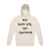 Stymio Mikina s potlačou textu Veľkosť: XL, Farba: Off White, Vyber si slogan: Nie som zlá, len úprimná