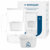 Filtračná kanvica Wessper D2 Borosilicate 3,3 l biela