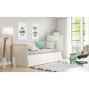 Ourbaby 36041-0 Folding bed HELIOS - white 200x80 cm 200x160 biela