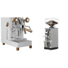 Lelit MaraX3 PL62X3, white + Eureka Mignon Libra, CR grey