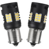 autožárovka led ba15s 12v carclever 30led 3020smd bílá 2ks
