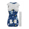 Sensillo Podložka do kočíka DELUXE Teddybears Navy