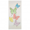 vidaXL Bambusový záves proti hmyzu do dverí 90x200 cm - Viacfarebný - 49879-5065