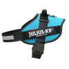 Julius-K9 IDC Powerharness Aquamarine - postroj najvyššej kvality, postroj pre psa v tyrkysovej farbe - Veľkosť: 3