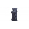 SENSOR MERINO LITE dámské triko bez rukávu mottled blue XL