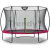 Trampolína s ochrannou sieťou Silhouette trampoline Pink Exit Toys okrúhla priemer 305 cm ružová