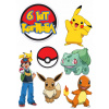 Wydruk na tort masa cukrowa POKEMON meno vek