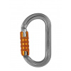 Karabína Petzl OK Triact-Lock - gray