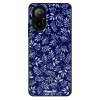 Lesklé pouzdro iSaprio pro Realme C67 - Blue Leaves 05 (Lesklé pouzdro, kryt, obal iSaprio Exclusive na mobil Realme C67 s motivem Blue Leaves 05 - elegantní skleněný vzhled, skvělá ochrana mobilu a l