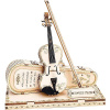 Robotime Rokr 3D dřevěné puzzle Houslové Capriccio 82 ks