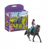 Schleich 42541 Lisa s pohyblivými klouby na koni