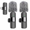 Bezdrôtový kravatový mikrofón pre USB C Android / IPhone 16 15 14 13 12