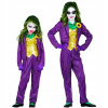 KOSTÝM MAD JOKER BLÁZNIVÝ KLAUN HALLOWEEN 140