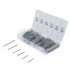 BGS Technic BGS 8048-1 Kolíky z nehrdzavejúcej ocele s priemerom 1,6 ÷ 4,0 mm (sada 555 dielov)