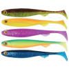 Fox Rage Slick Shad UV Mixed Colour Packs 7cm 5ks