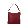 Dámska kožená kabelka cez rameno vínová - Sendi Design Clare vínová