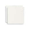Jollein Napínacie prestieradlo 2 ks Ivory / Nougath 60x120