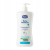 CHICCO Šampón jemný na vlasy a telo s dávkovačom Baby Moments 92 % prírodných zložiek 500 ml