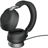 Jabra Evolve2 85/Stereo/ANC/BT/Bezdrát/MS/Stand/Černá