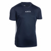 ALLSIX Dievčenský volejbalový dres V100 námornícky modrý 123-130 cm