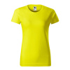 Tričko dámske MALFINI® Basic 134 citrónová veľ. XS