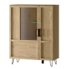 Casarredo Vitrína nízká ALTEA 15 2D dub artisan
