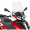 KAPPA KD5600ST čelné plexi pre PIAGGIO MP3 YOURBAN 125/300 11-18 (57 x 44,5 cm) číre