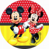 JEDLÝ OBRÁZOK NA TORTU Myšiak Mickey MINNIE
