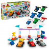 LEGO® DUPLO® 10445 Pretekárske autá a šoféri tímu F1®