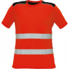 CERVA KNOXFIELD HI-VIS / Pánske tričko - červená XS