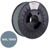 Tisková struna (filament) C-TECH PREMIUM LINE, PLA, veverčí šedá, RAL7000, 1,75mm, 1kg 3DF-P-PLA1.75-7000