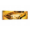 Sklenená tlač Auto Mustang Retro GAB140x50-0528 (Sklenená tlač Auto Mustang Retro GAB140x50-0528)