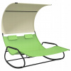 Záhradné lehátko - Garden Deckchair XXL Two -osobná veľká strecha strechy (Garden Deckchair XXL Two -osobná veľká strecha strechy)