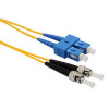 Patch panel 9/125 SCupc/STupc SM OS 2m duplex