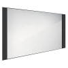 LED zrkadlo do kúpeľne Nimco čierne 120x65 cm ZPC 41006-90