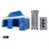 Nožnicový párty stan 3x6 m TENTino BH EXTREME PVC EXTRA HIGH ROOF Farba opláštenia: 8A - MODRÁ (VOLÁNY BÍLÉ)