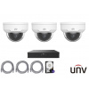 4MPx IP kamerový set UNIVIEW 3+1 (dome)