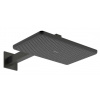 Hansgrohe Raindance Alive Q Hlavová sprcha, 21x34 cm, 2 prúdy, kefovaný čierny chróm 24550340-HG