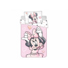 Jerry Fabrics Obliečky do postieľky Minnie Blush Pink 100 × 135, 40 × 60 cm
